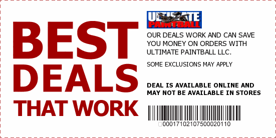 Ultimate Paintball Coupons