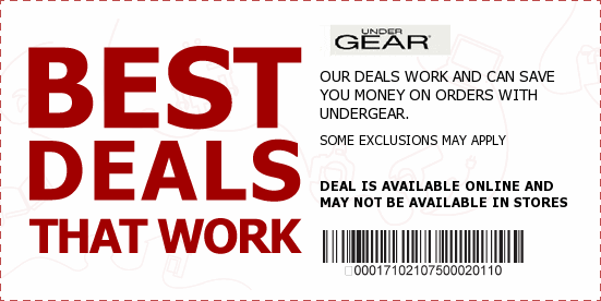 Undergear Coupons