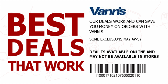Vanns Coupons