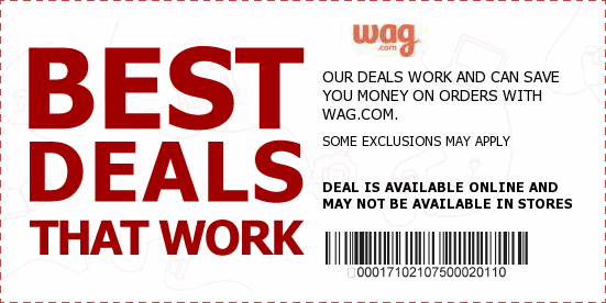 Wag.com Coupons