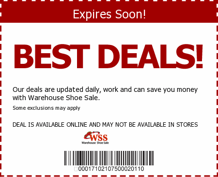 Warehouse Shoe Sale Promo Code