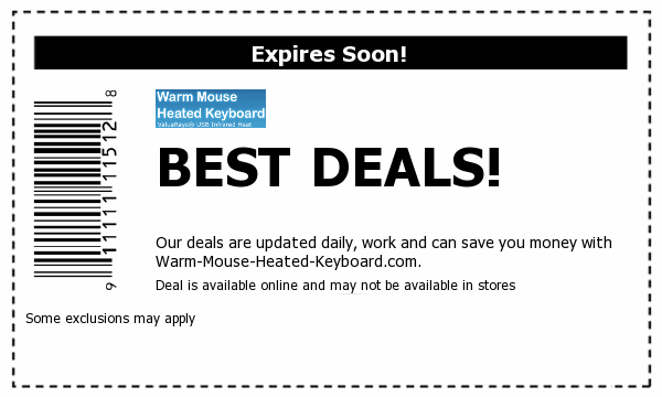 Warm Mouse Heated Keyboard Deals