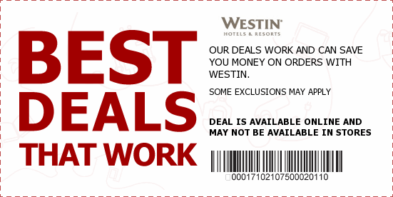 Westin Coupons