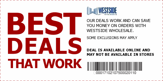 Westside Wholesale Coupons