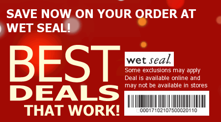 Wet Seal Coupon Code