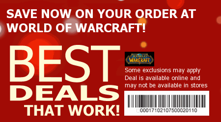 World of Warcraft Coupon Code