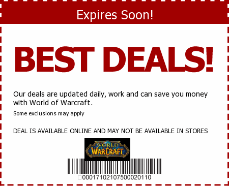World of Warcraft Promo Code