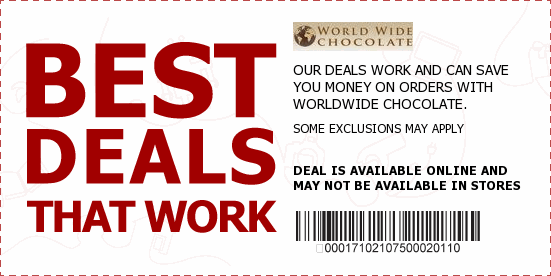 Worldwide Chocolate Coupons