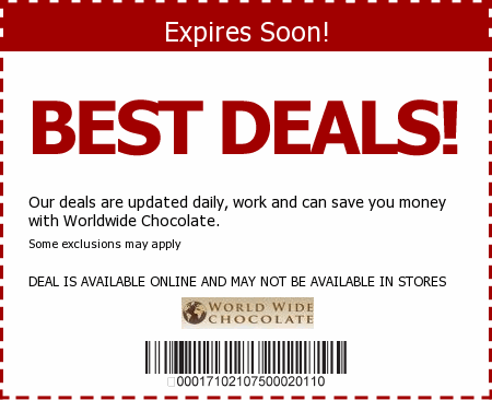 Worldwide Chocolate Promo Code
