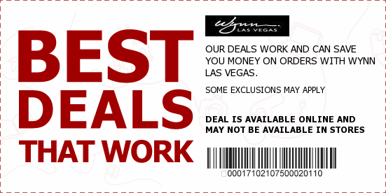 Wynn and Encore Las Vegas Coupons