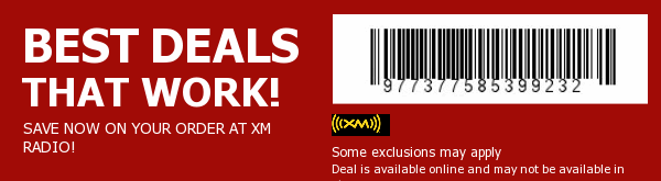 XM Radio Coupon