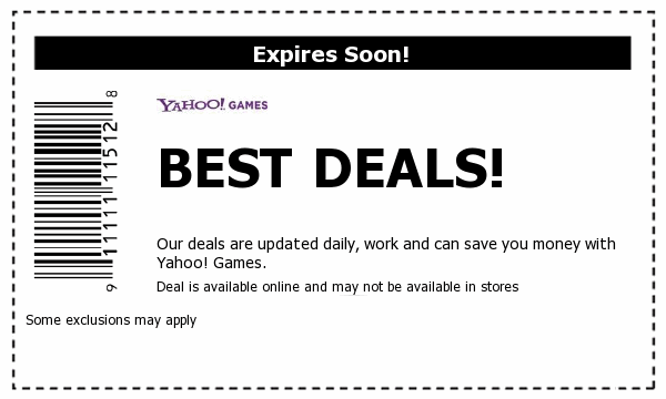 Yahoo Games Deals