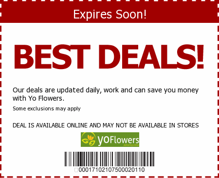 YoFlowers Promo Code