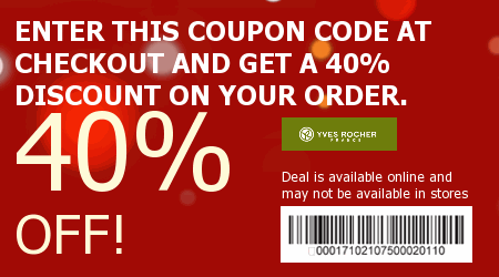 Yves Rocher Coupon Code