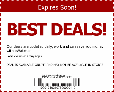 eWatches Promo Code
