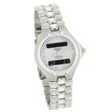 Tissot T65718831 T-Classic Gray Dial Titanium Women's Alarm, Chronograph Watch Coupons